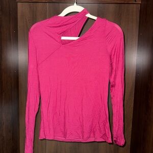 Cut Out Long Sleeve Tee